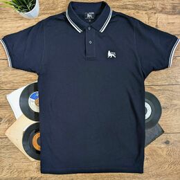 Tričko Polo Lion of Judah - Granátovo/biele