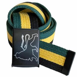 Opasok Jamica - Lion of Zion/ čierna pracka